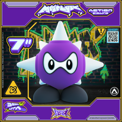 Violet MegaByte Action Figure