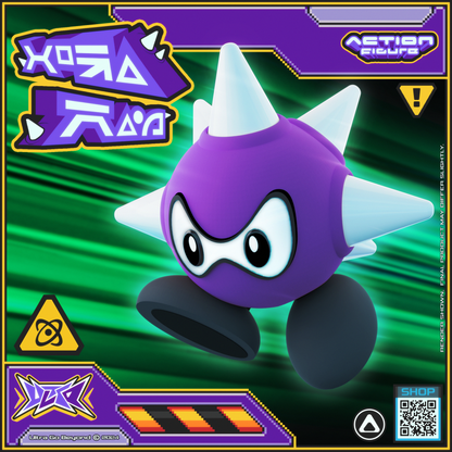 Violet MegaByte Action Figure